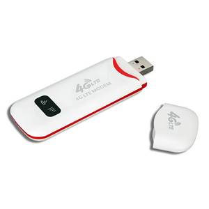 lot 58899 image: LTE USB Modem, 300Mbps High Speed Portable 4G Router With Sim Card Slot for Travel Hotspot Mini Unlocked Dongle - Retail $23
