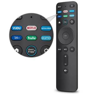 lot 58900 image: Universal Remote Replacement XRT260 for All VIZIO Smart TV Smartcast 4K P-Series V-Series D-Series M-Series XRT136 XRT140 , with Buttons for Netflix Disney Prime Video Hulu (No Voice Function) - Retail $9