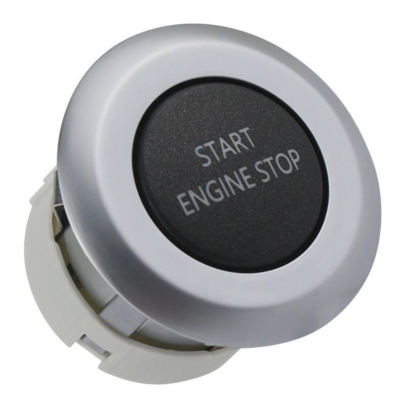 lot 38507 image: Momentary Push Start Stop Button Switch Compatible with 2010-2016 Land Rover LR4  2010-2013 Range Rover Sport Replaces LR014015 - Retail $13