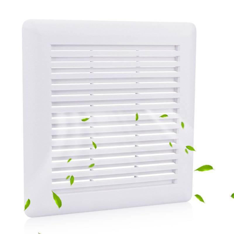 lot 72966 image: WKZO S97017068 Bathroom Ceiling Fan Grille with Springs Replacement Parts for Bath Fan Fits Models 690 693 VC305C3N VC307C2N 695 and 696N Ventilation Fan - Plastic Grille Cover - Retail $10