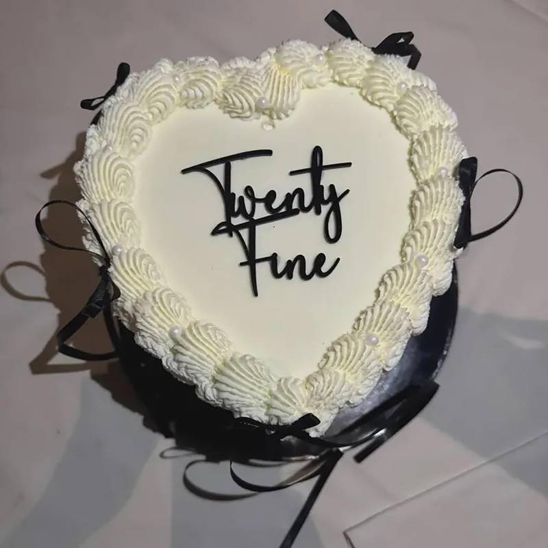lot 72985 image: Twenty Fine Cake Topper - Happy 25th Birthday Cake Decor - Cheers to 25 Years Birthday Party Decorations,20th Anniversary Party Supplies - Retail $6