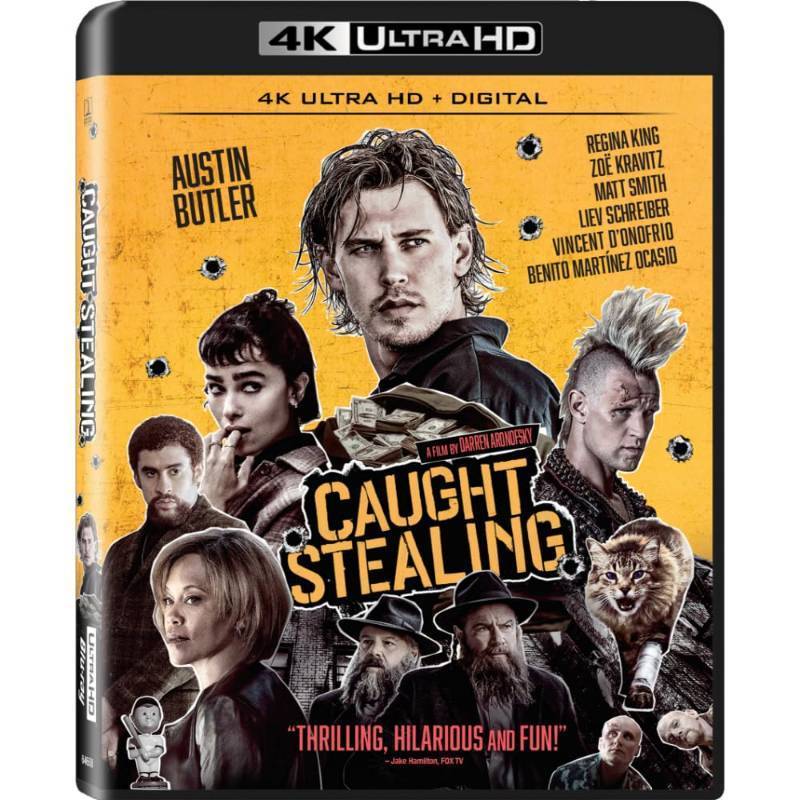 lot 28483 image: Caught Stealing - 4K  Digital - Retail $30