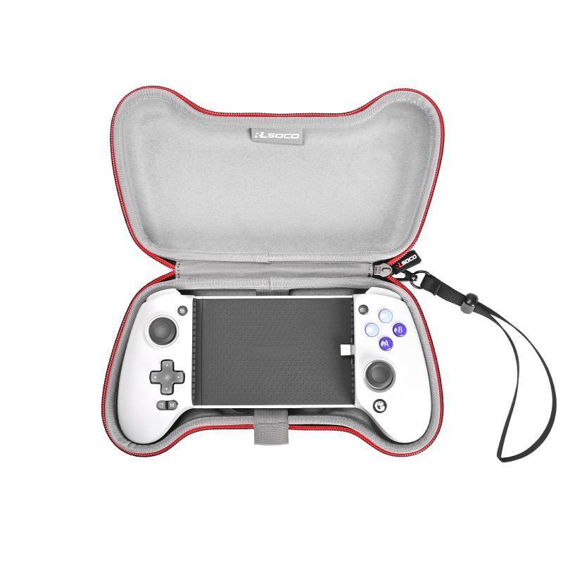 lot 18066 image: Carrying Case for GameSir G8 Galileo Type-C Mobile Gaming Controller - Black (Case Only) - Retail $19