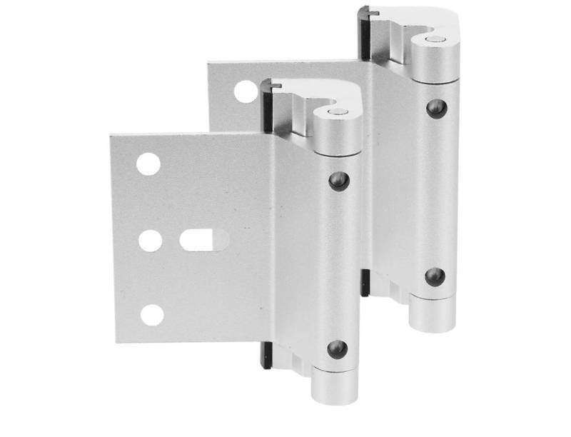 lot 58281 image: 2pcs Aluminum Alloy Childproof Door Safety Locks with 3-inch Anti-Theft Reinforcement Latches for Home Door Security and Silver - Retail $26