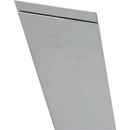 lot 58318 image: K&S 6 In. x 12 In. x .018 In. Stainless Steel Sheet Stock 87183 - Retail $44