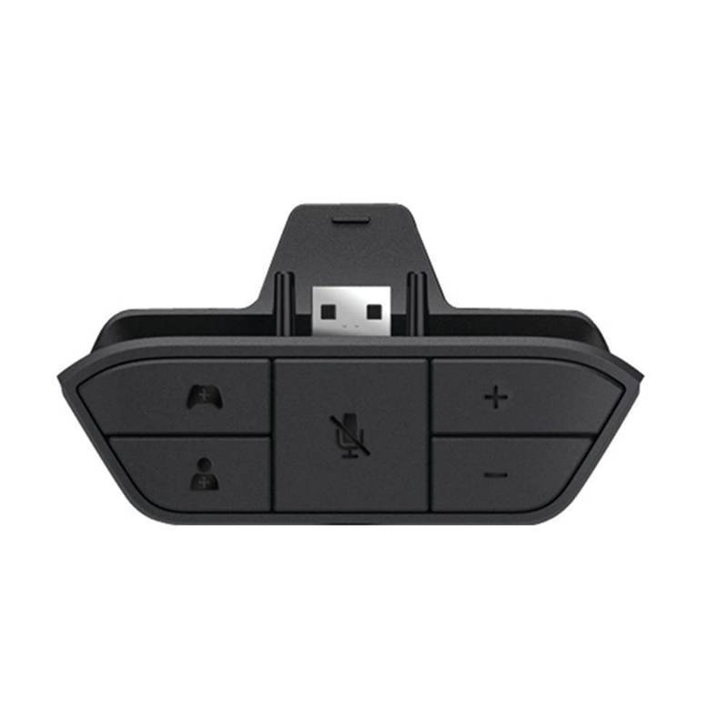 lot 58436 image: Stereo Headset Adapter, Audio Mic Headphone Converter for Xbox OneOne SXElite 1Elite2Series XS Controller Adjust Audio Balance Game Sound & Voice Chat - Retail $19