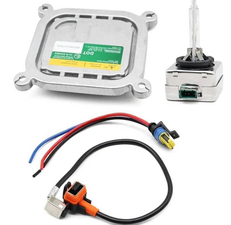 lot 27377 image: Xenon Headlight Ballast Kit with Igniter & D3S Bulb Compatible with Mustang 2010-2019 8A5Z-13C170-A DL3Z-13C170-A 7L7Z-13N021-A - Retail $28