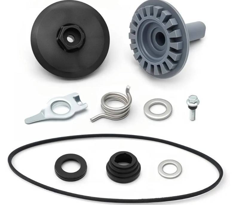 lot 27564 image: Dishwasher Drain and Wash Impeller Kit for Whirlpool, 675806 Compatible With Kenmore, Kitchen Aid, Maytag Dishwashers - Retail $37