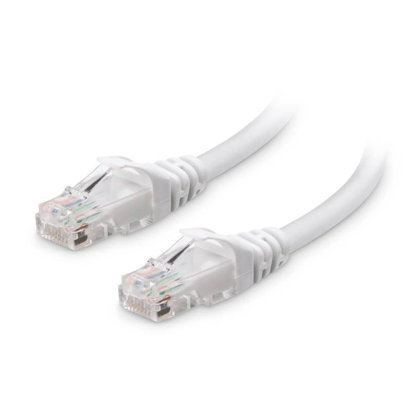 lot 17794 image: Cable Matters 10Gbps Cat 6 Ethernet Cable - 25ft, Cat 6 Cable, Cat6 Cord, Ethernet Cord, White - Retail $10