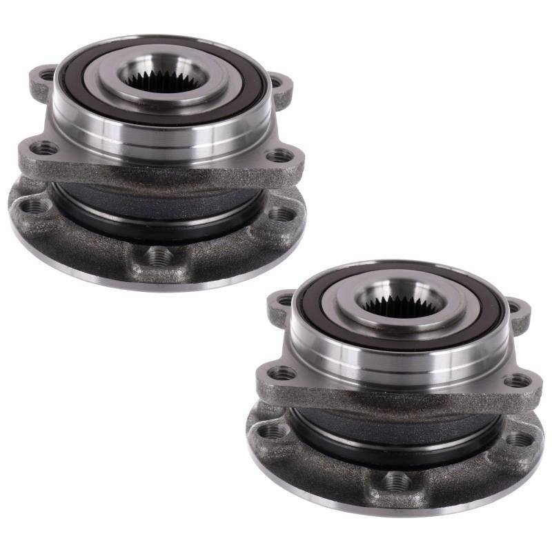 lot 45169 image: ECCPP Wheel Hub and Bearing Assembly Front 512513 for Jeep for Cherokee 2014-2020 5 Lugs Wheel Bearing Hubs with ABS 2pcs - Retail $71