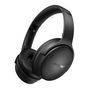 lot 1586 image: Bose QuietComfort Headphones - Wireless Bluetooth Headphones, Active Over Ear Noise Cancelling and Mic, USB-C Charging, Deep Bass, Up to 24 Hours of Playtime, Black - Retail $359