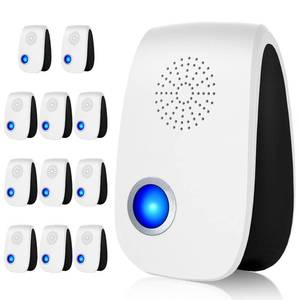 lot 1677 image: Upgraded Ultrasonic Repellent, Indoor Pest Repellent, Electronic Plug in Pest Control for Roach, Ant, Rodent, Mouse, Bugs, Mosquito, Spider Repellent for House, Garage, Warehouse (12) - Retail $4,158
