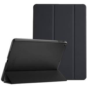 lot 1699 image: ProCase Smart Case for iPad 9.7 Inch iPad 6th5th Generation 2018 2017(Model A1893 A1954 A1822 A1823), Ultra Slim Lightweight Stand Cover with Translucent Frosted Back -Black - Retail $8