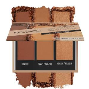 lot 1706 image: Black Radiance True Complexion Contour Palette, Medium to Dark, 0.38 Ounce - Retail $6