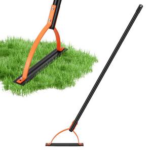 lot 1787 image: BlumWay 60 INCH Weed Grass Cutter, Double-Edged Serrated Sharp Steel Blade - Retail $29