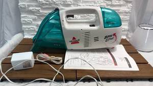 lot 7 image: Bissell Spot Lifter Portable Carpet Cleaner with Power Suction