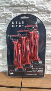 lot 22 image: DTLS MTR Mens 6-Pack Triple Blade Disposable Razors