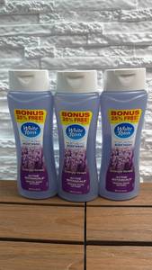 lot 35 image: White Rain Moisturizing Body Wash Lavender Escape Active Botanicals 15 fl oz, Set of 3