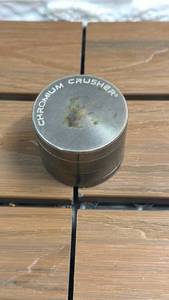 lot 44 image: Chromium Crusher Grinder Set