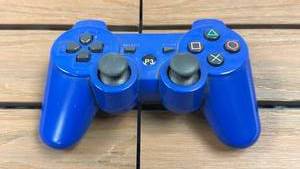 lot 77 image: Wireless Controller for PlayStation 3 Blue CECHZC2ZU