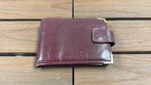 lot 89 image: Princess Gardner Leather Wallet Burgundy Bifold
