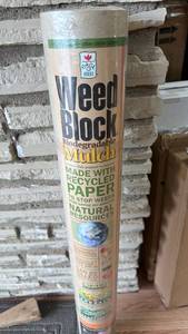 lot 124 image: Weed Block Biodegradable Mulch 0.91m x 15.24m 13.3 sq m