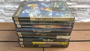 PlayStation 2 Video Games Lot of 9 Titles