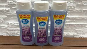 lot 162 image: White Rain Lavender Escape Moisturizing Body Wash 15 oz 3-Pack