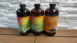 lot 212 image: Serene Herbs Bitters Lot of 3 Bottles