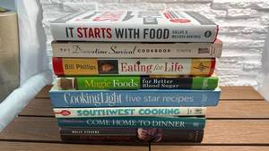 lot 220 image: Lot of 8 Cookbooks