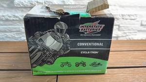 lot 222 image: Interstate Batteries Cycle-Tron Conventional 12V Motorcycle Battery