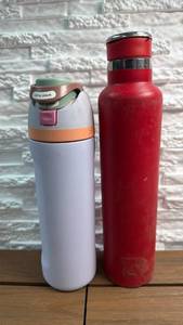 lot 265 image: Owala Flip Water Bottle & RTIC Insulated Bottle Lot