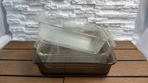 lot 266 image: Pyrex Glass Baking Dish 3-Piece Set