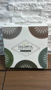 lot 268 image: Gotega Colorful Hair Catcher 5.12 x 5.12 x 0.48 inch 5-Pack