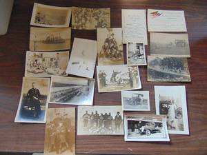 lot 3201 image: Large selection of photo postcards