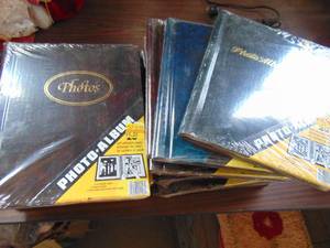 lot 3204 image: Brand new photo albums