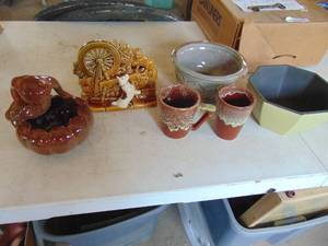 lot 3233 image: McCoy and other planters