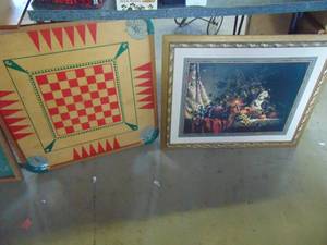 lot 3267 image: Game board and artwork