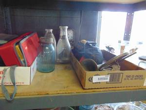 lot 3277 image: Cassettes, milk bottles and more