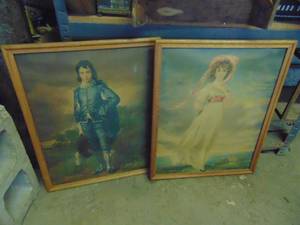 lot 3278 image: Pair of art prints