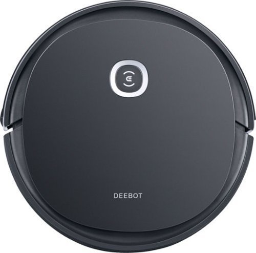 lot 10172 image: ECOVACS Robotics - DEEBOT OZMO U2 Robotic Vacuum & Mop - Black - Retail - $94.99