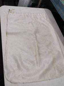 lot 24852 image: Mesh White Drawstring Bag