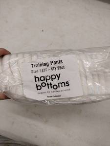 lot 24862 image: Happy Bottoms Diapers Training Pants (3T-4T)