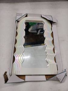 lot 24880 image: Room 2 Room Iridescent Wavy Mirror