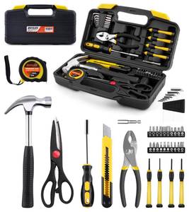 lot 24904 image: DIFFLIFE 40-Piece Tool Set - General Household Hand Tool Kit