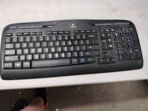 lot 24921 image: Logitech K330 wireless keyboard