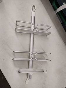lot 24938 image: OXO Good Grips Aluminum Hose Shower Caddy