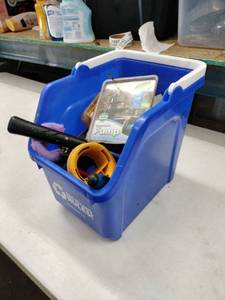 lot 24943 image: Bin of Miscellaneous Small Items