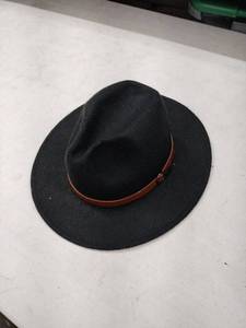 lot 24976 image: Black Fabric Fedora Hat