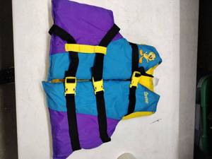 lot 24987 image: vintage Stearns Looney Tunes Tweety Bird youth life vest